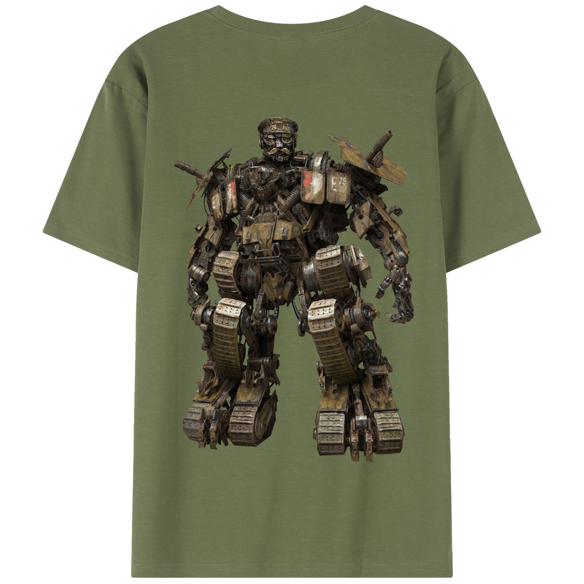 （画像用）  綿100％半袖Tシャツ（背面プリント）